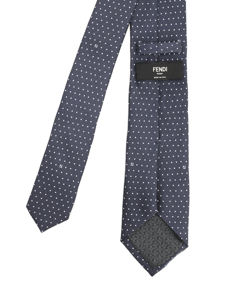 Fendi Silk Tie Ties And Bow Ties - Blu | ea798832f3d42bf271aacb917b043323c3447152