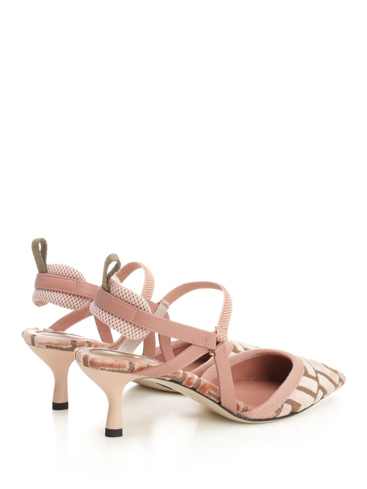 Fendi Colibrì Lite Decollete - Rose | 78490e49ea671774a501371ce873021a3bcf7114