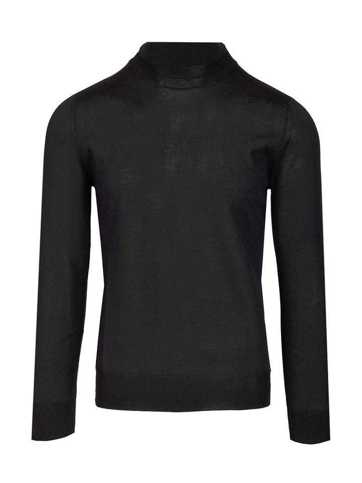 Al Duca D'Aosta 1902 Cashmere And Silk Turtleneck Sweater Knitwear - Blu | c0a4fbfdab683ead4d07b0ac26e7c13eb336017f