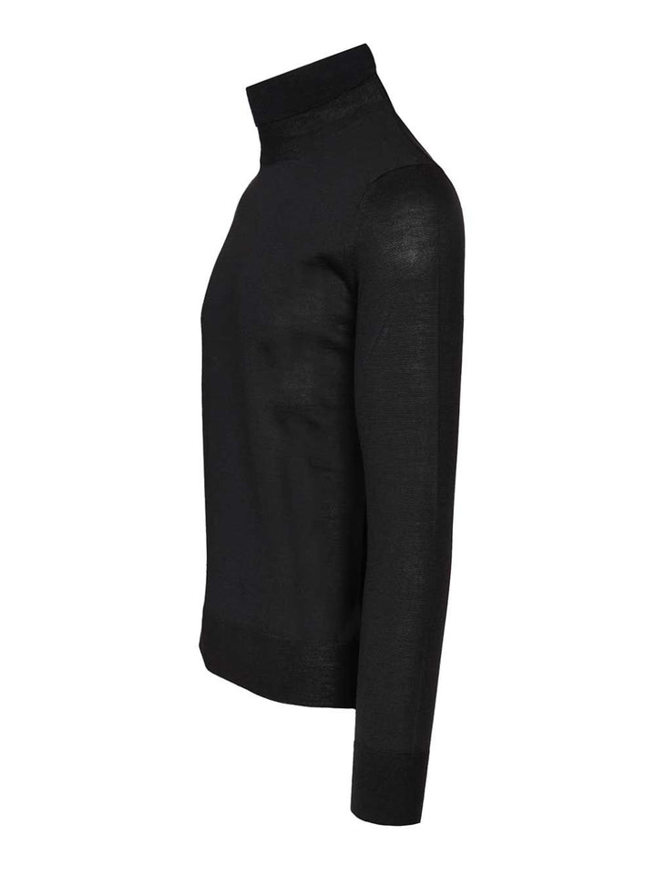 Al Duca D'Aosta 1902 Cashmere And Silk Turtleneck Sweater Knitwear - Blu | 9408e03161c5240a579c1b850c5895f29672b51e