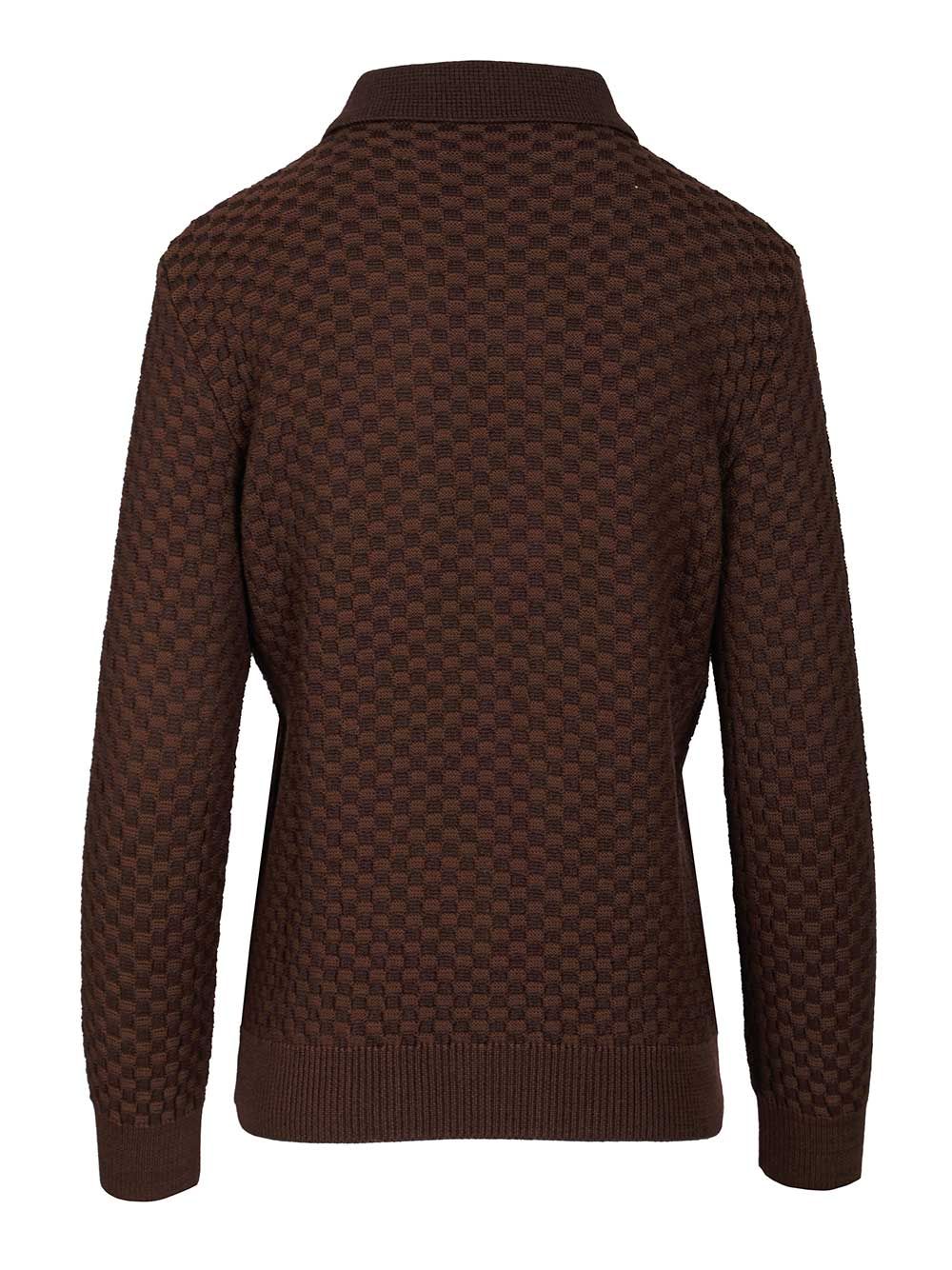 Retori Knitted Cardigan Knitwear - Marrone | 2d3c064856906dce58fca858584cd3d83611988c