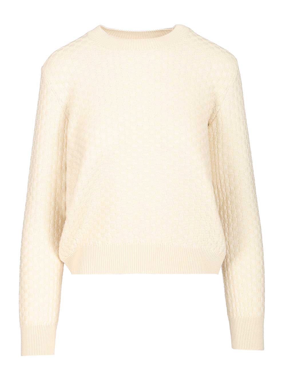 Retori Damier Knitwear - Bianco | eeed98c3b8ffc7162c965de2e1fdb8e0a1e227b7