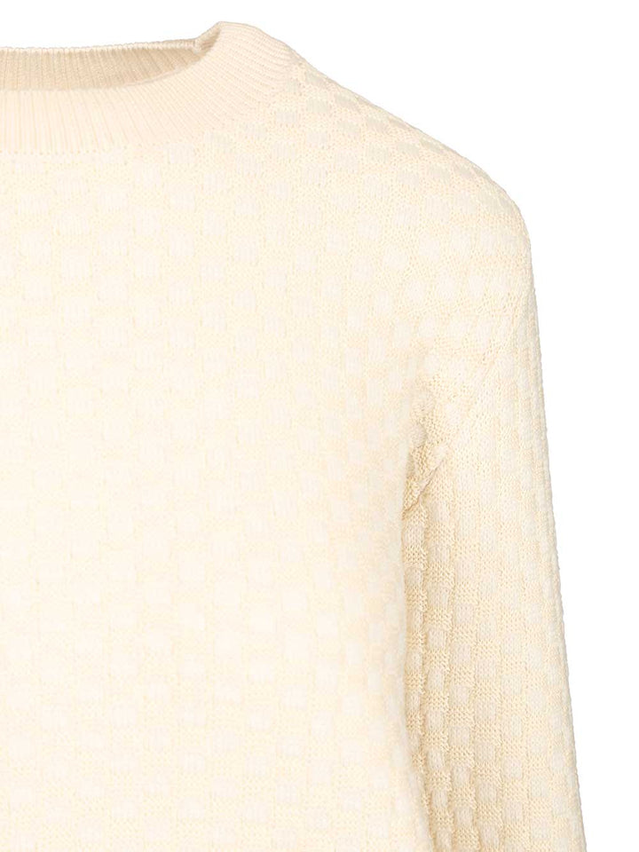 Retori Damier Knitwear - Bianco | 0a4c891f8a50734c6d9843f5ff1eb160c4159a3f