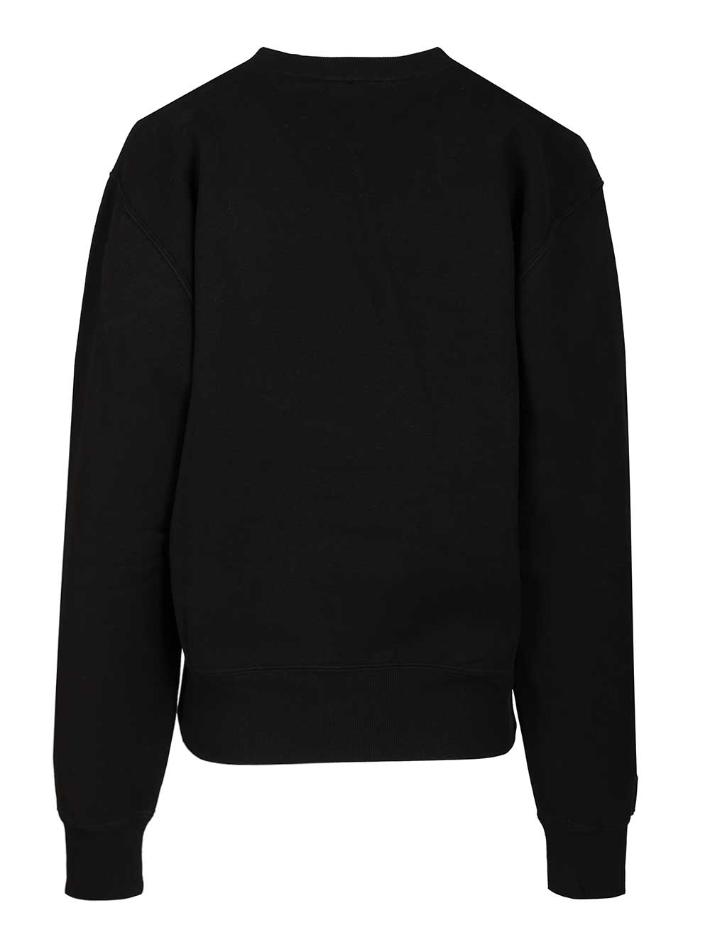 Saint Laurent Cassandre Cotton Sweatshirt Sweatshirts - Nero | 3357bc927f6dd2364fd549897c7082b97e90f27a