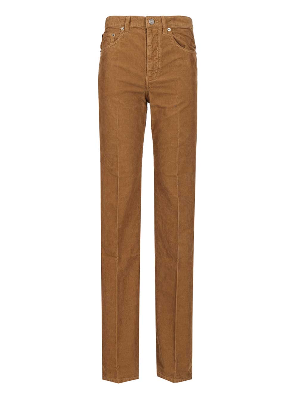 Saint Laurent Clyde Trousers - Marrone | e73636d5bfbf4de35fdbd5731341a07b15bc8f0b