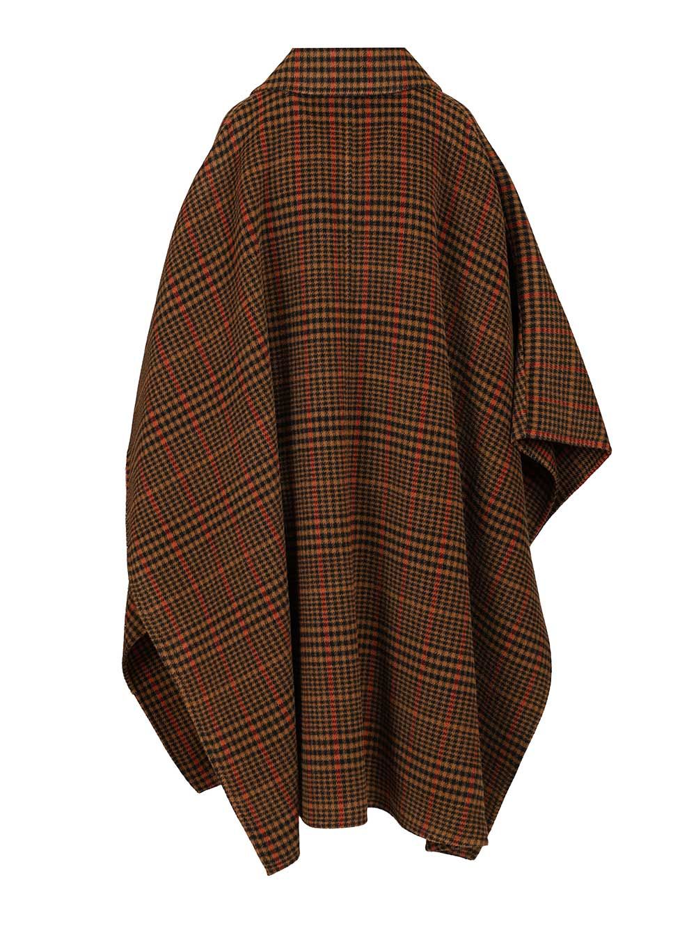 Saint Laurent Blanket-Cape Coats - Marrone | aff44744d64ac96a3415614ef0623024488ff4e7