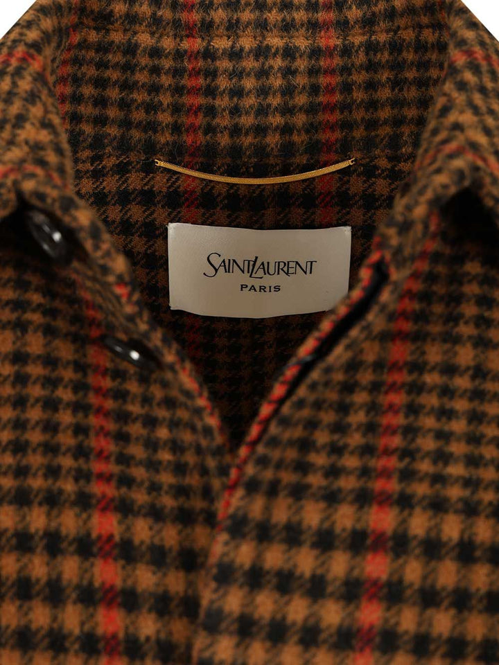 Saint Laurent Blanket-Cape Coats - Marrone | b38a9f0dd2dcb7d716ec8e28123fc88b3e58d110