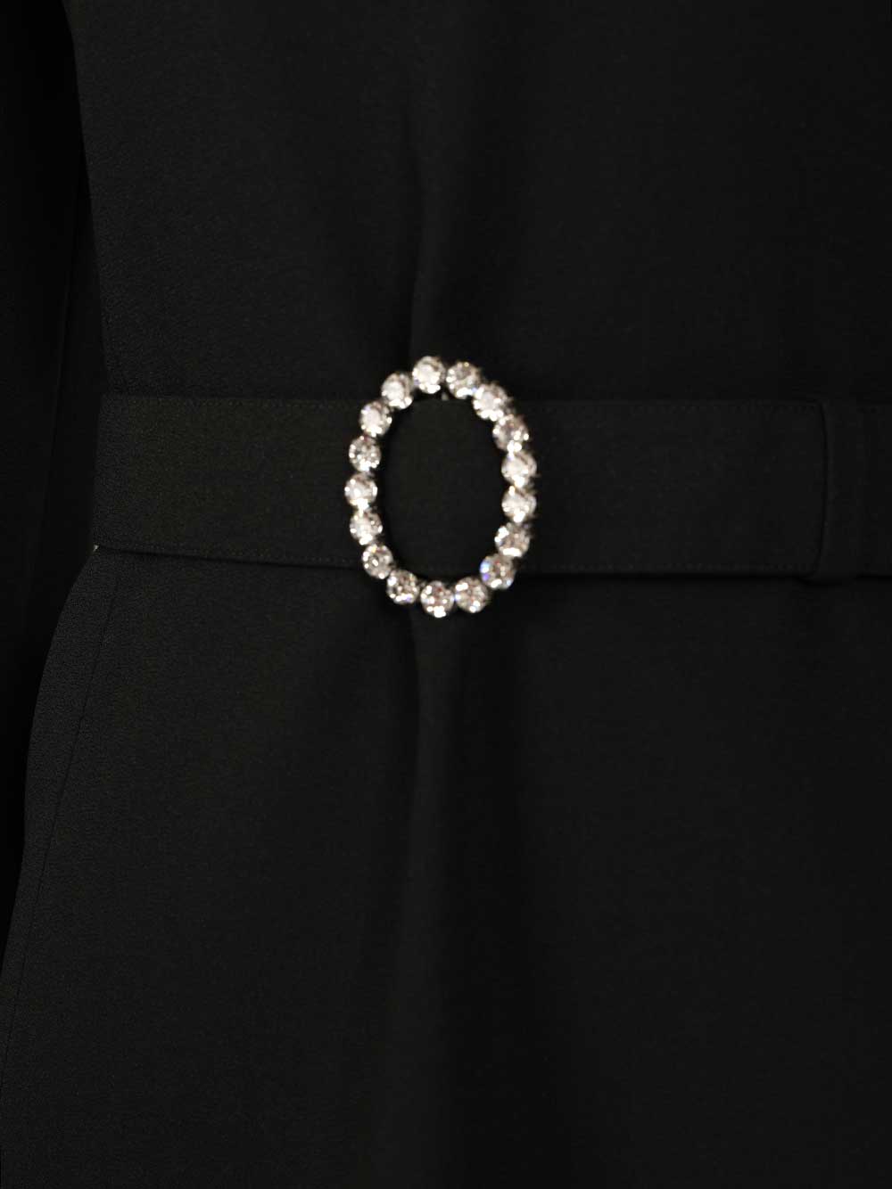 Saint Laurent Mini Dress In Sable Abiti - Nero | 6aefbc78888d1f1c3784ef7745e45e4552f9ab3c