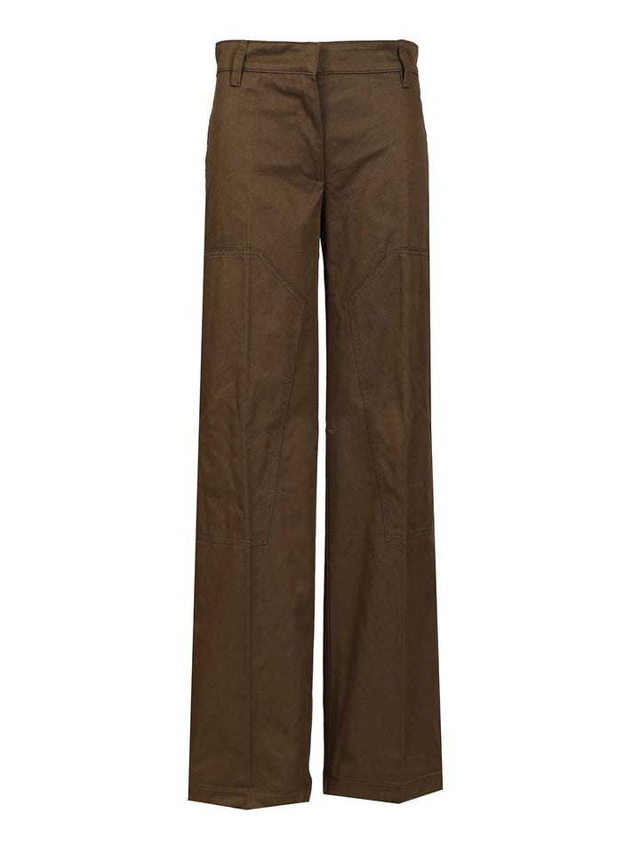 Tory Burch Cargo Trousers - Verde | 2e4726f63731230fd585cea5c6333879b9716277