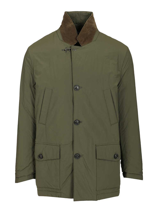 Jacket Made Of Nylon Poplin Giacche Verde