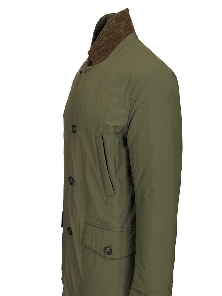 Fay Jacket Made Of Nylon Poplin Giacche - Verde | 667bfddc74218719bc62fd973c530dbbf04af82b