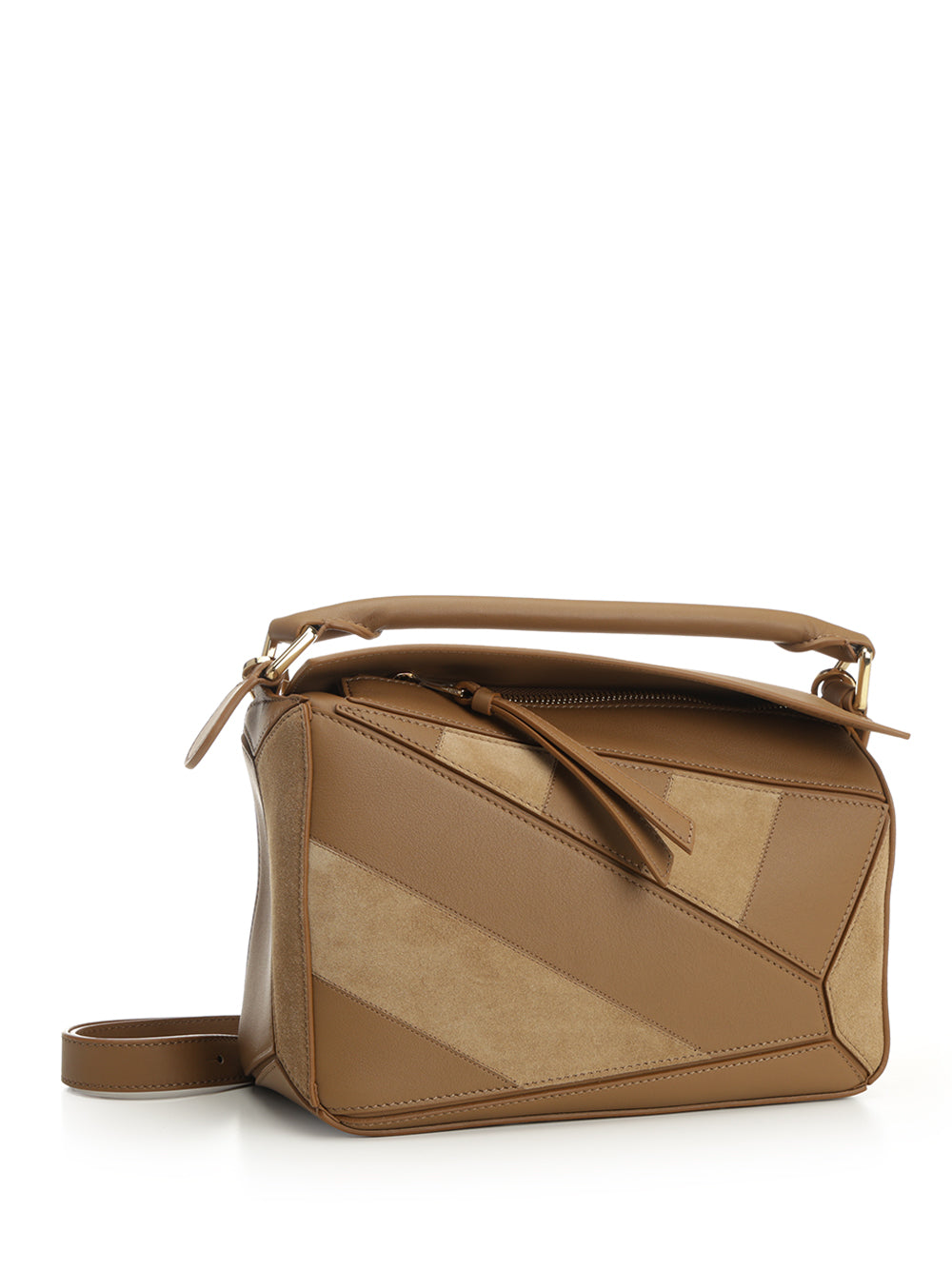 Loewe Small Puzzle Bag Handbags - Marrone | 887399df338233492c489cd682b03ef41880fbfd