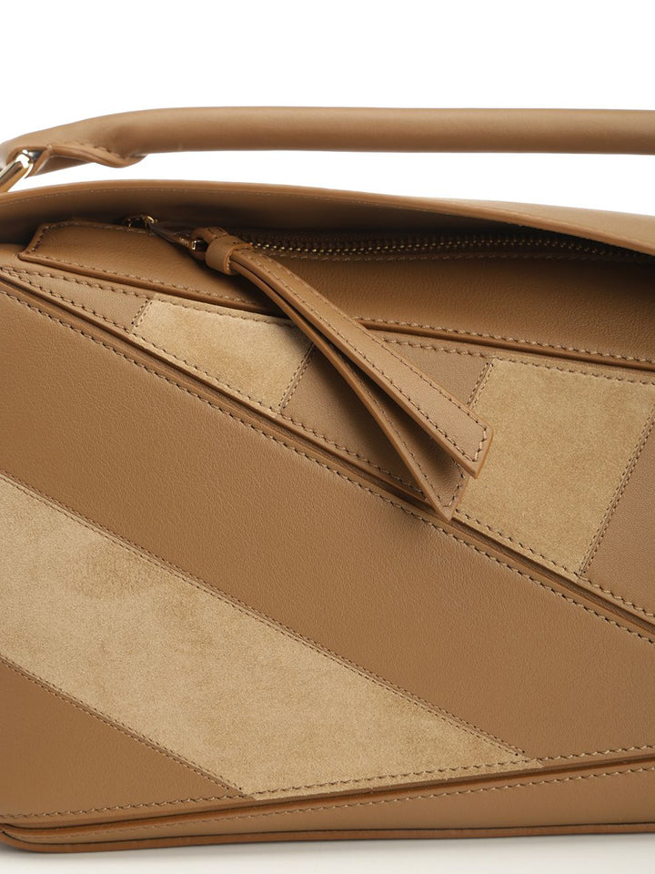 Loewe Small Puzzle Bag Handbags - Marrone | 93eac3d80739f9306d870baec229a18f913a2b8a
