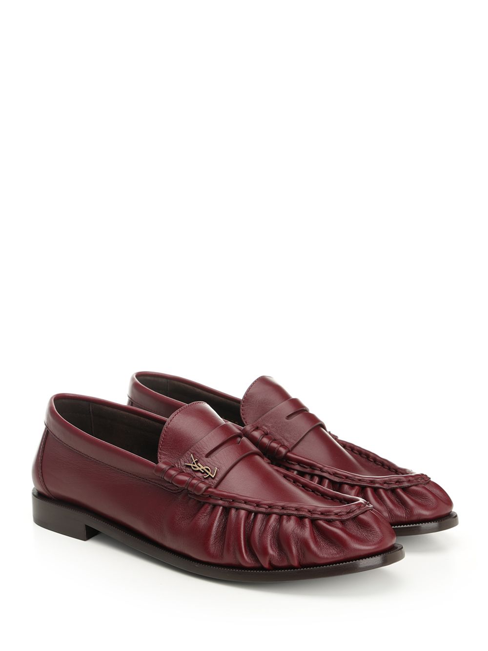 Saint Laurent Le Loafer Boots - Bordeaux | 642c06cec313aa0e7c01a517ae7103a1467a19ea