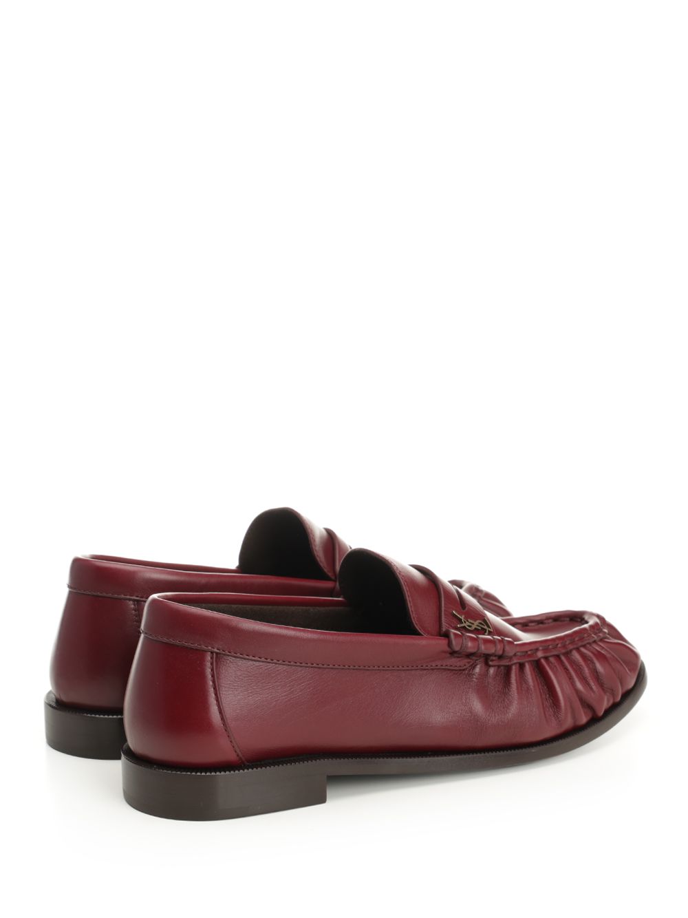 Saint Laurent Le Loafer Boots - Bordeaux | ca08352ab3423b26ccd385d5ba5e929c726ec73c