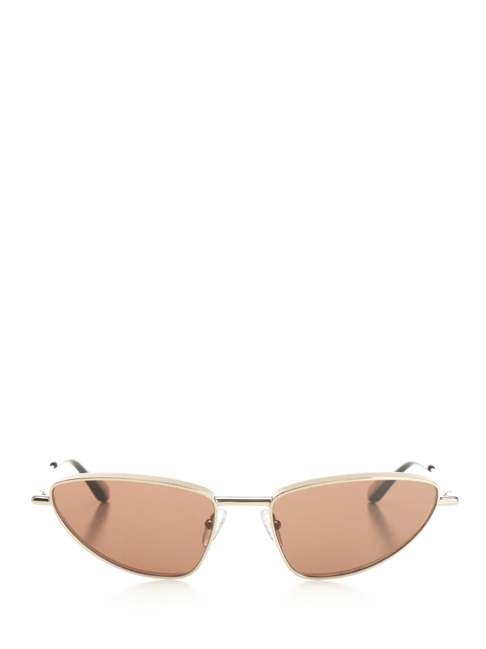 Mcqueen Cat-Eye Metal T-Bar Glasses - Oro | effa2495b8e2a3ec703a6166c51a9367d052fd1a