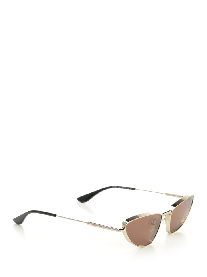 Mcqueen Cat-Eye Metal T-Bar Glasses - Oro | 1445fc87ab4fc9227d734a1b83fa6ebf4bd5ab98