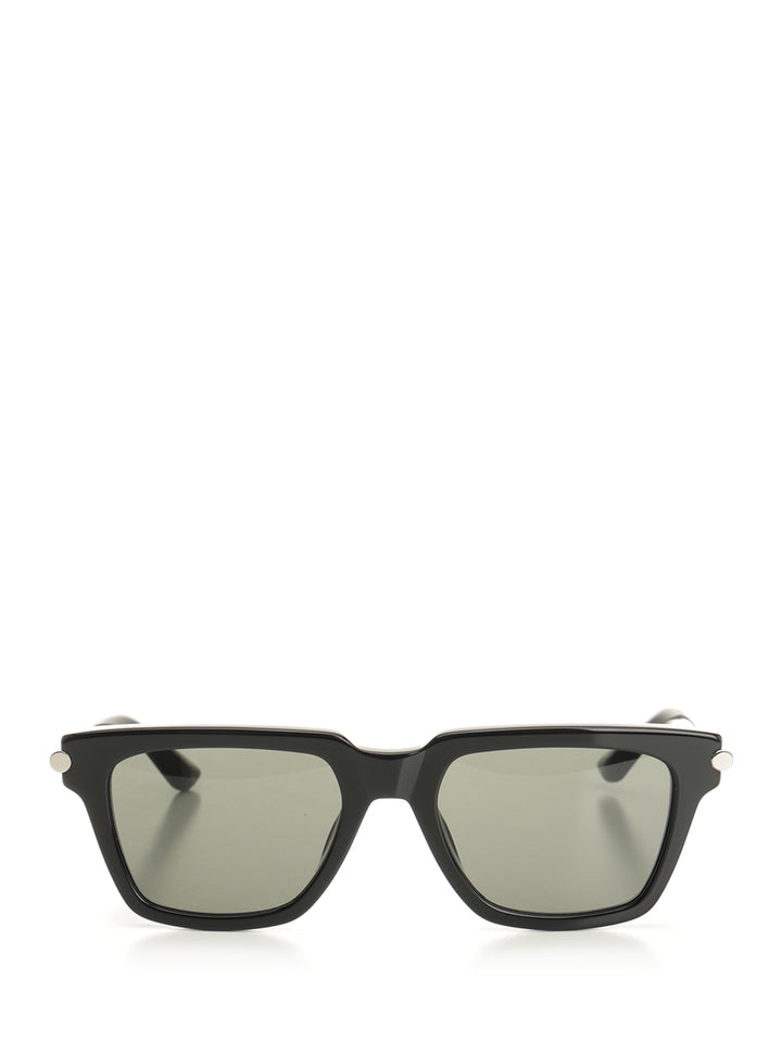 Mcqueen T-Bar Icon Glasses - Nero | 276019ee865b3177c489a10f248eb70325c4c234