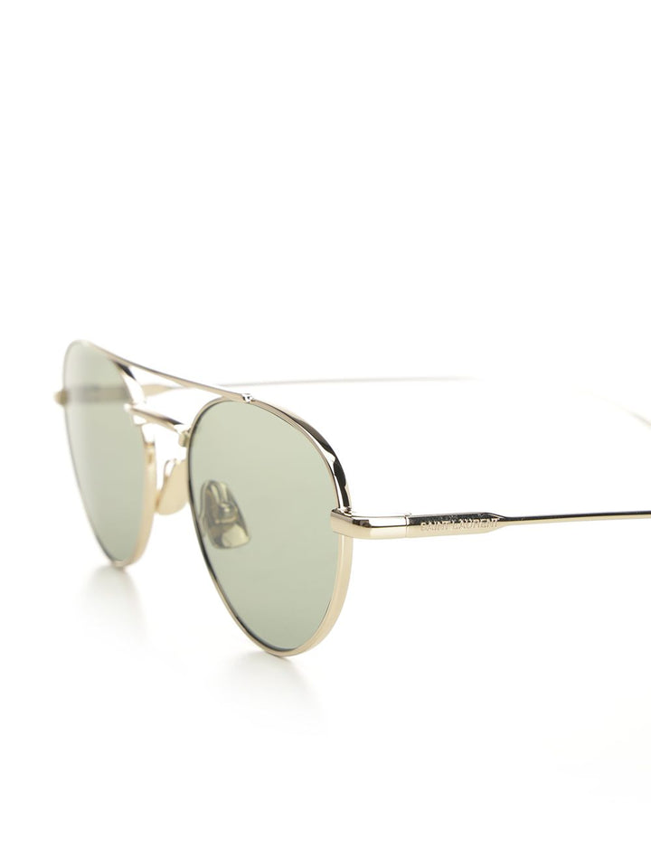 Saint Laurent Sl 97 Glasses - Verde | fde7bfba13e3871f3d37cc8a2a440c029d470e1b