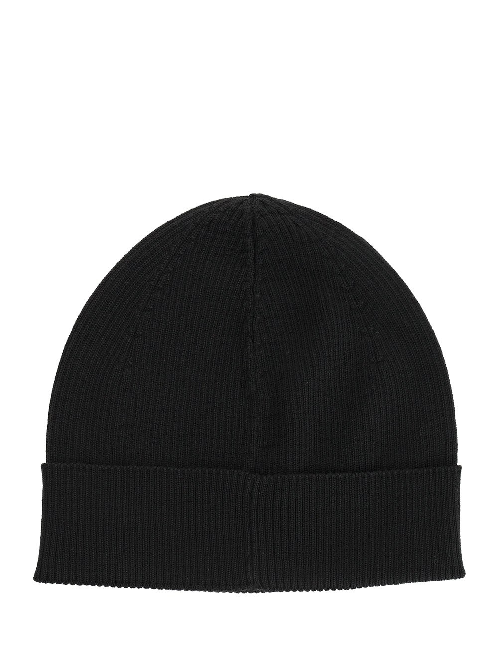 Saint Laurent Ribbed Wool Hat Cappelli - Nero | d67b0fc7fe6222505879390c6c61645291c90204