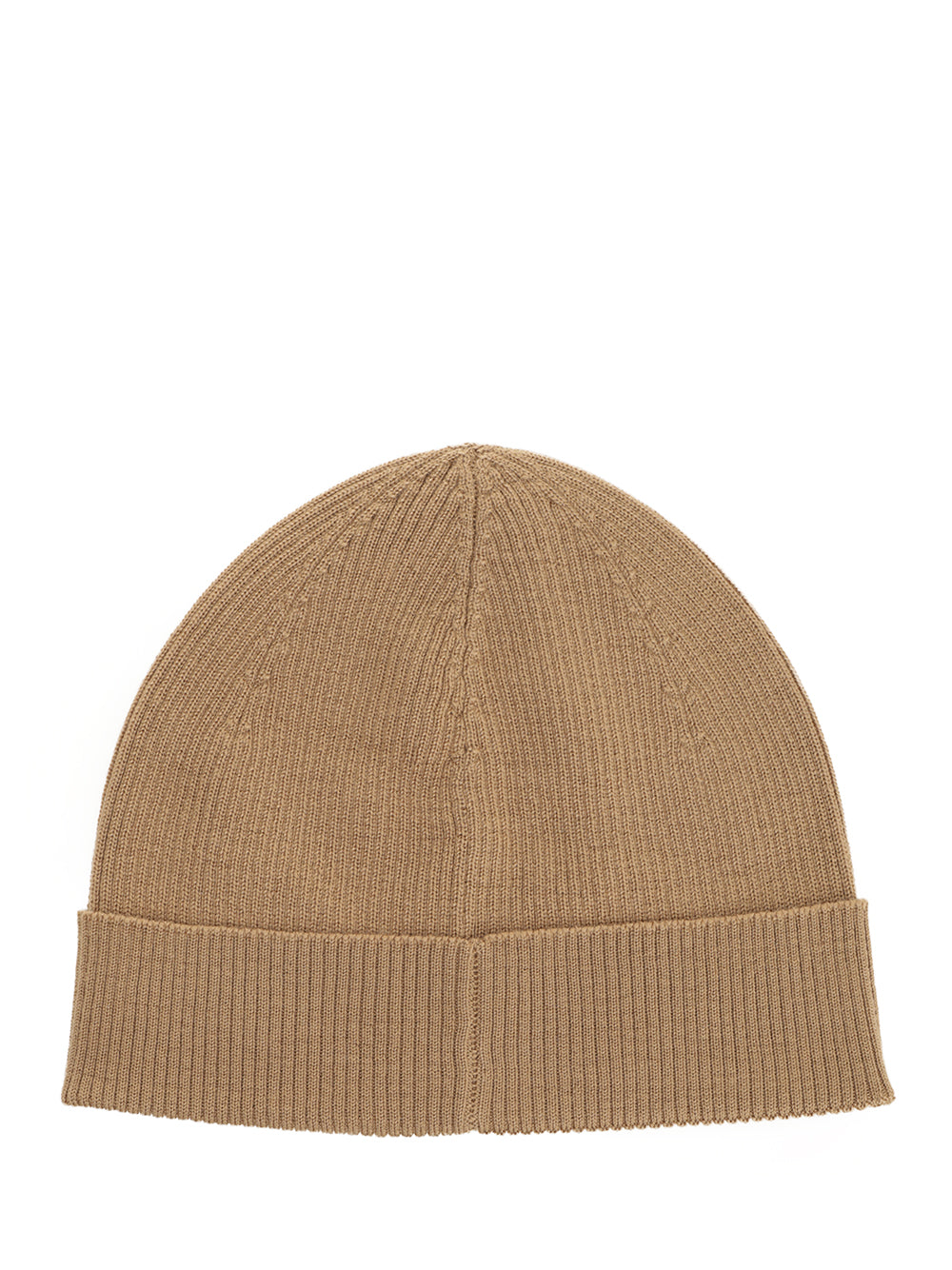 Saint Laurent Ribbed Wool Hat Cappelli - Beige | 5e3255c9dbde992b5e39662f4f77887c7e362563
