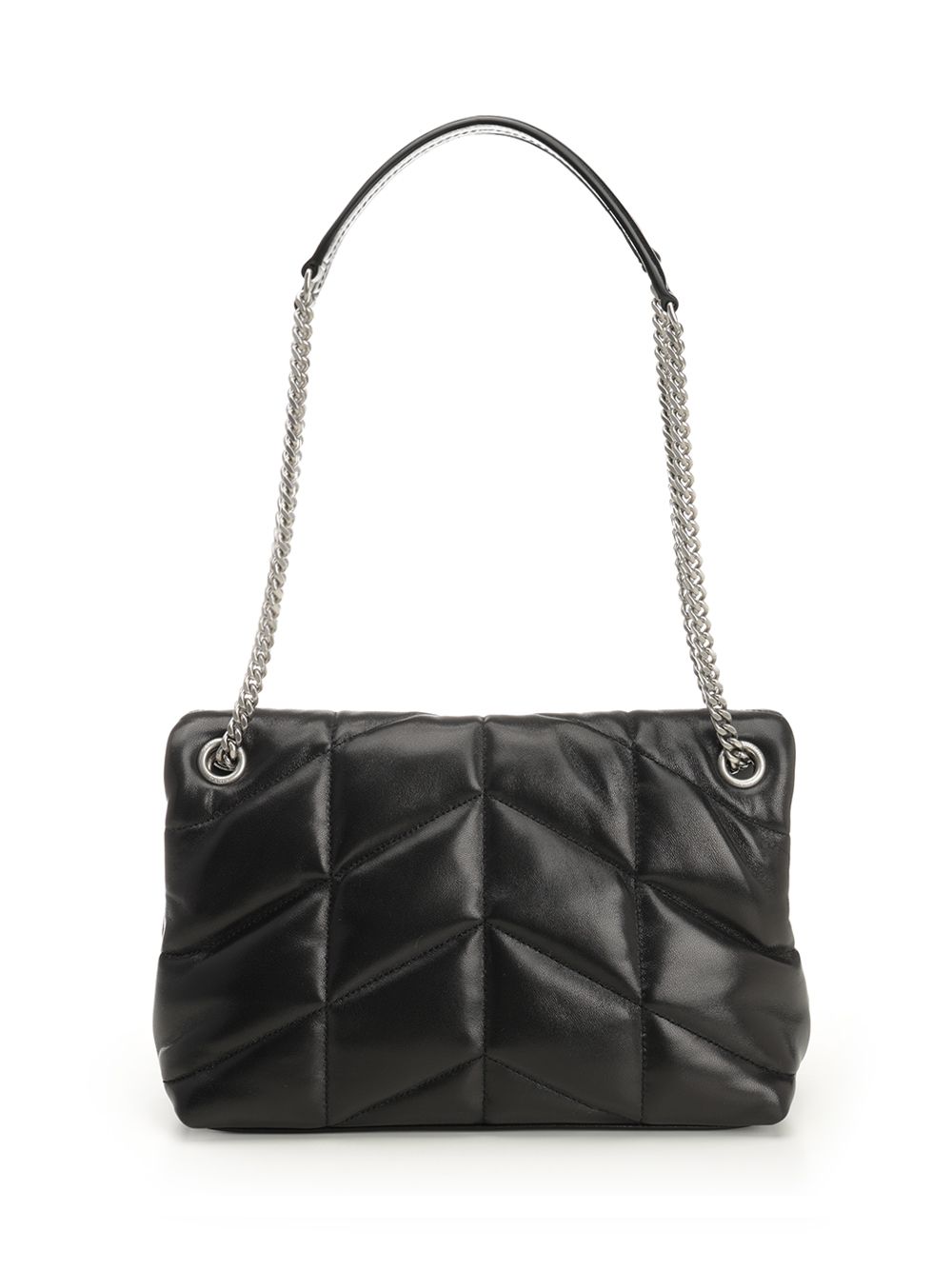 Saint Laurent Lou Lou Puffer Shoulder Bags - Nero | 18705628626d929c9a83239f497c1dbb10ecefd6
