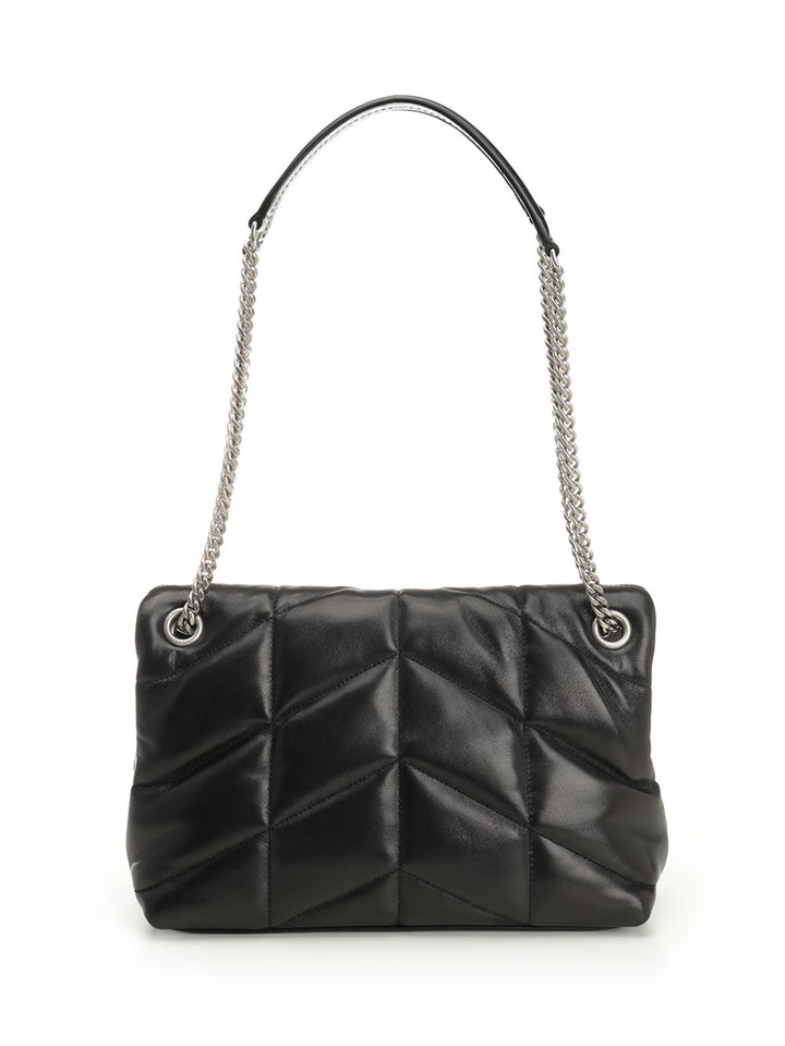 Saint Laurent Lou Lou Puffer Shoulder Bags - Nero | 18705628626d929c9a83239f497c1dbb10ecefd6