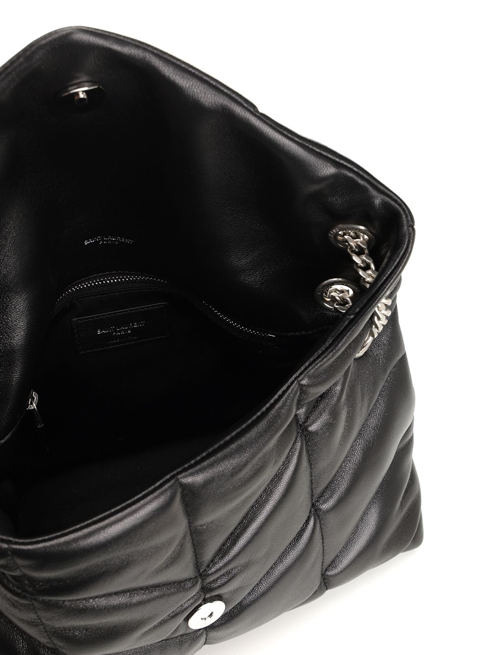 Saint Laurent Lou Lou Puffer Shoulder Bags - Nero | ff33d3c15cd8a039d1faef032e7813e4213efea9