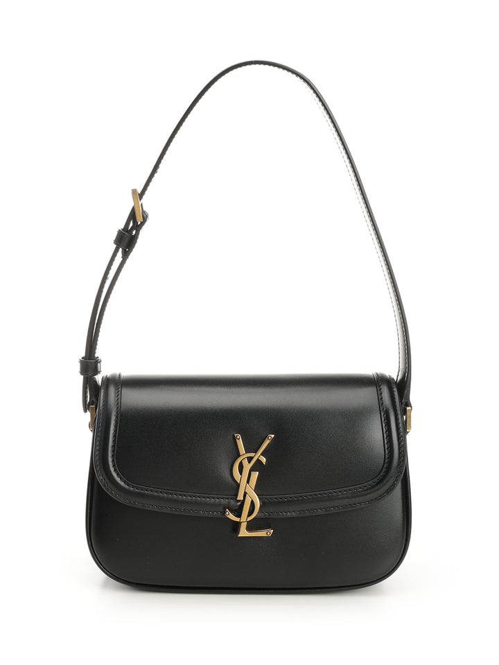 Saint Laurent Solferino Shoulder Bags - Nero | 0379edbd252b989dda8c3ca0ddbd8a520e14cedb