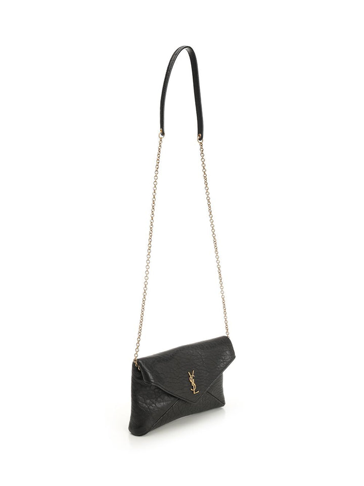 Saint Laurent Cassandre Chain Clutch Clutches - Nero | 8cd59686503da363066237a7182f2e70344570f2