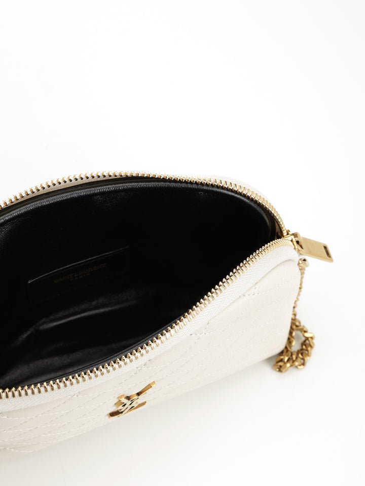 Saint Laurent Gaby Small leather goods - Bianco | e0b121e0e2b3e4fa11de8e68c8905be68aade200