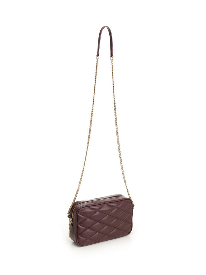Saint Laurent Quilted Leather Camera Bag Small leather goods - Bordeaux | 96355cd82ee1b3aceabc21c5430cc8f3bfd1a2cc