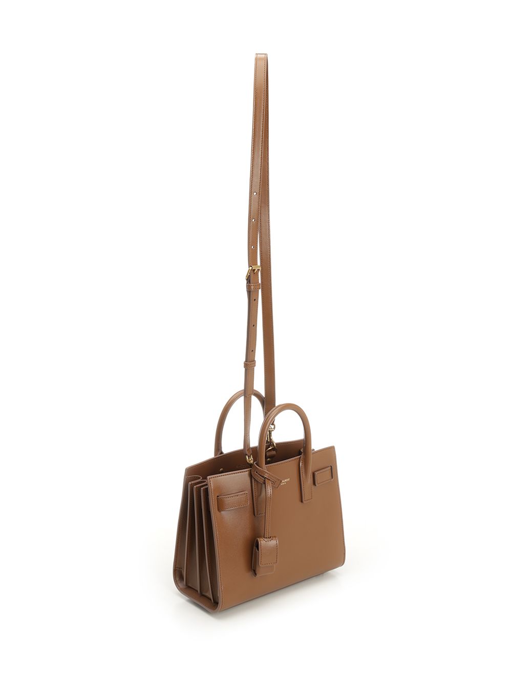 Saint Laurent Nano Sac De Jour Small leather goods - Marrone | 0f255e7931a4ac483408bd23456350f396017cba