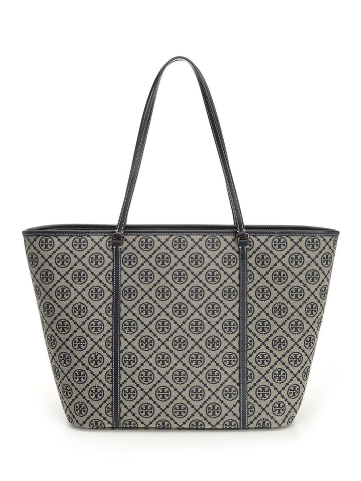 Tory Burch T Monogram Shoulder Bags - Blu | 46a86912329f08770558d6d18d630366b1637064
