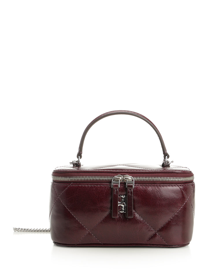 Tory Burch Kira Diamond Quilt Distressed Handbags - Bordeaux | e27d5bf4104c32b33298bd6a9359f3bba236c67d