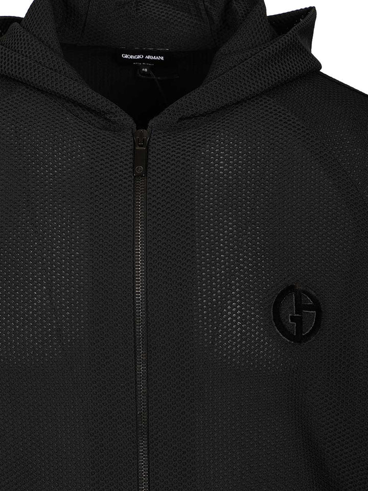 Giorgio Armani Hoody Sweatshirts - Nero | 75f73b662c7661f810a2850c054493f3700ab5db