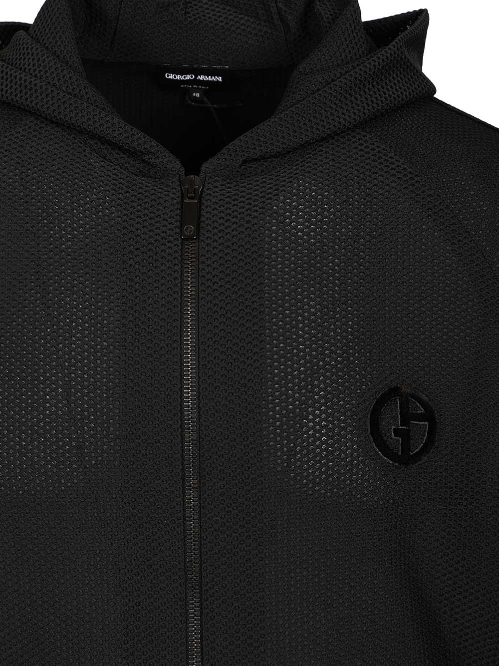 Giorgio Armani Hoody Giacche - Nero | 9eb2d87f247ff59312af72a76fd7b28bd2cf37e8