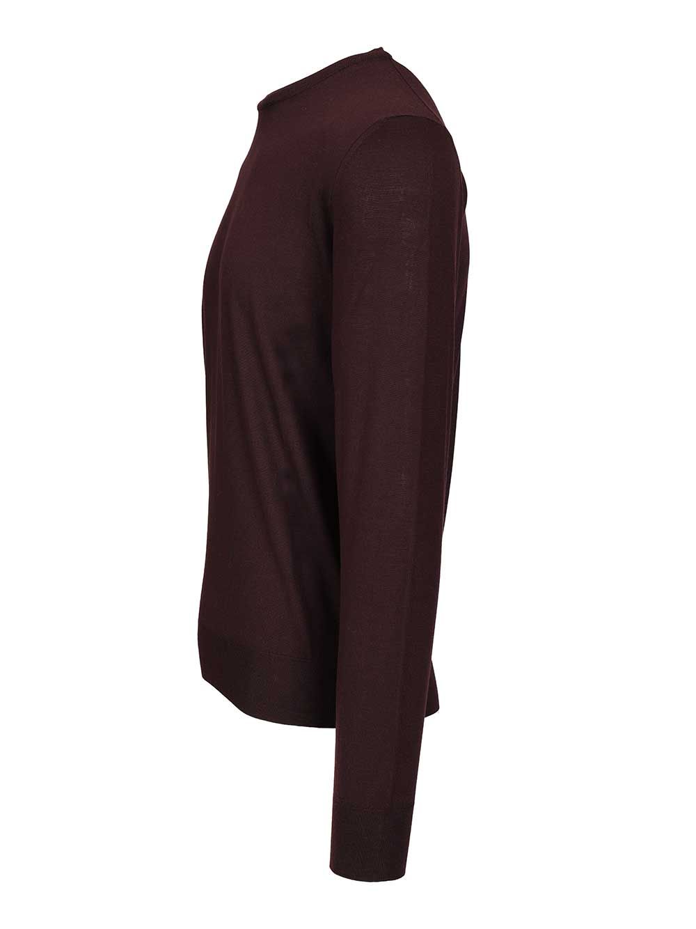 Mauro Ottaviani Crew Neck Sweater Knitwear - Marrone | cc0febc715ee3b06e7b51f29b7565714bd6d842c