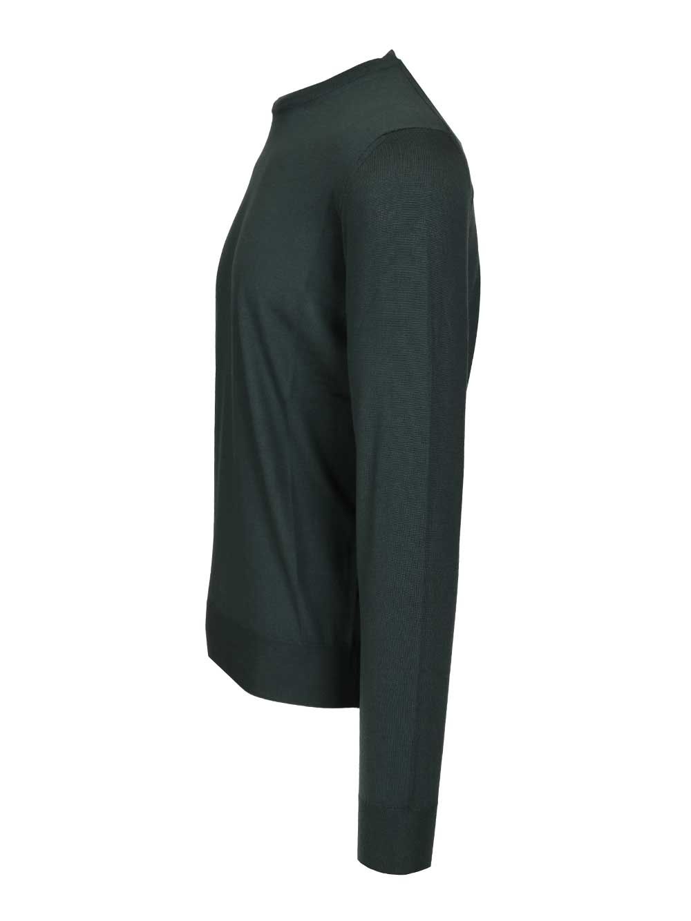 Mauro Ottaviani Crew Neck Sweater Knitwear - Verde | aebd6522422f439c582f25ac4c49d4edd6fc1756