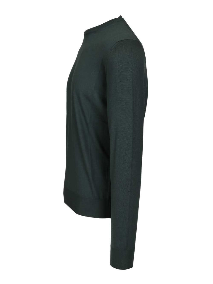 Mauro Ottaviani Crew Neck Sweater Knitwear - Verde | aebd6522422f439c582f25ac4c49d4edd6fc1756