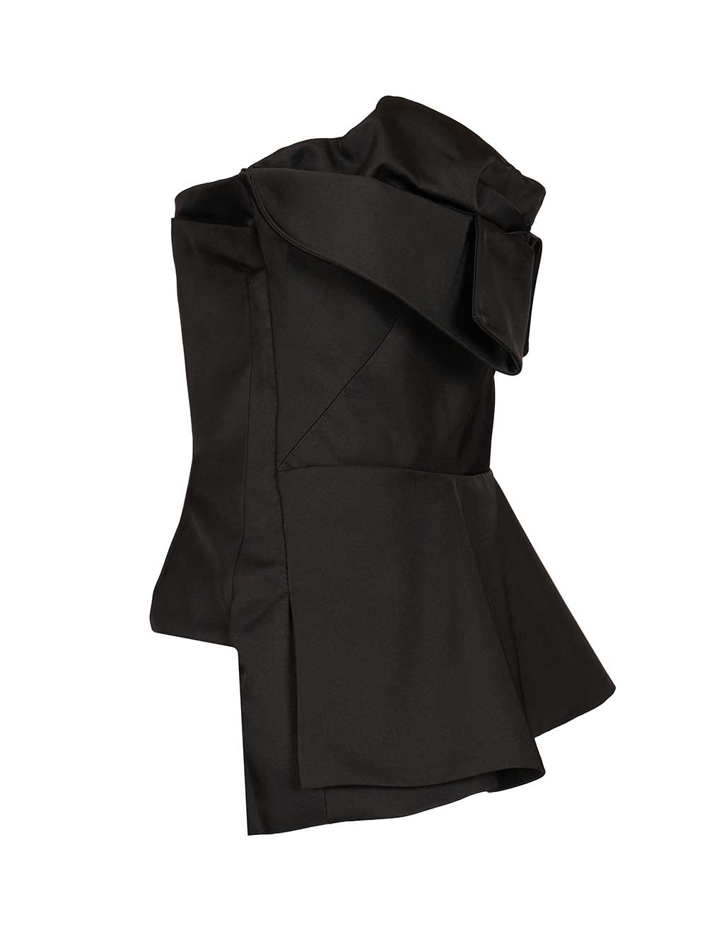 Mcqueen Corset Top Top - Nero | 7614e5bf18f752b48264f6e2c4f8c2c300b9ab29