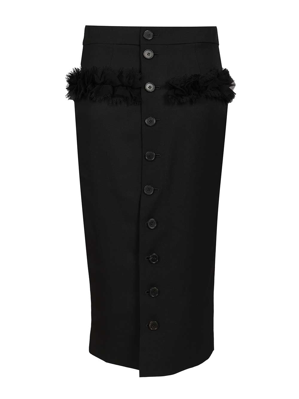 Mcqueen Pencil Skirt Gonne - Nero | 53f1b3ec4743c2b51a1ce763d9eb6aeaa2fdafc4