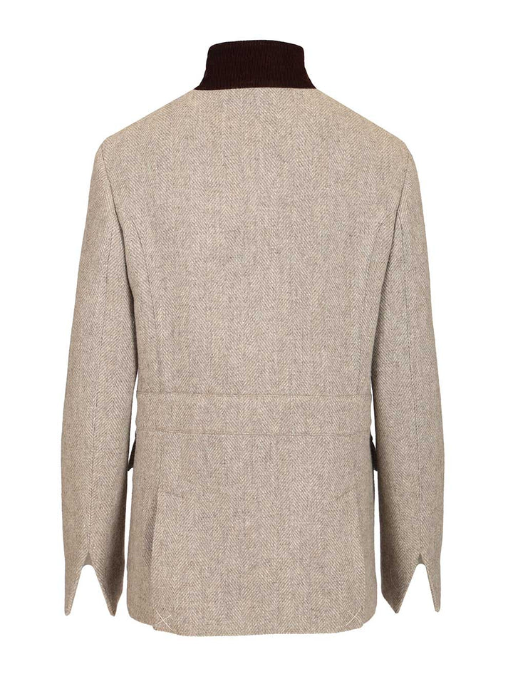Fay Wool Jacket Giacche - Grey | 415e7aceb14e658b62a05eacf9702bec14c97933
