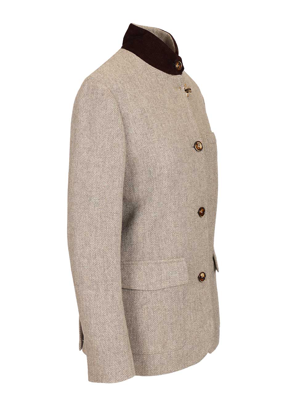 Fay Wool Jacket Giacche - Grey | 2816712ea9faf1bcfd2956b401c62d9f6a542182