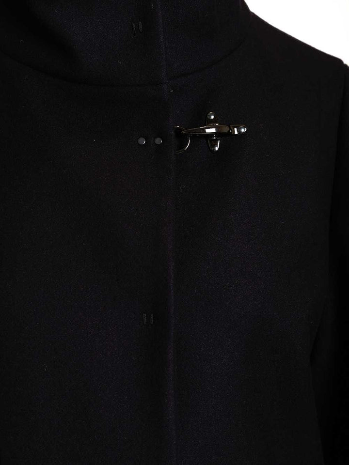 Fay Wool Cape Coats - Blu | 10611f26b2e96a6b2cb118bec0c5a74816b523a8