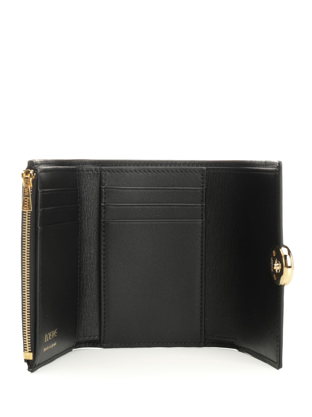 Loewe Pebble Wallets - Nero | 37c39b8f5eef0b451025784c9fbf84af1ab2beed