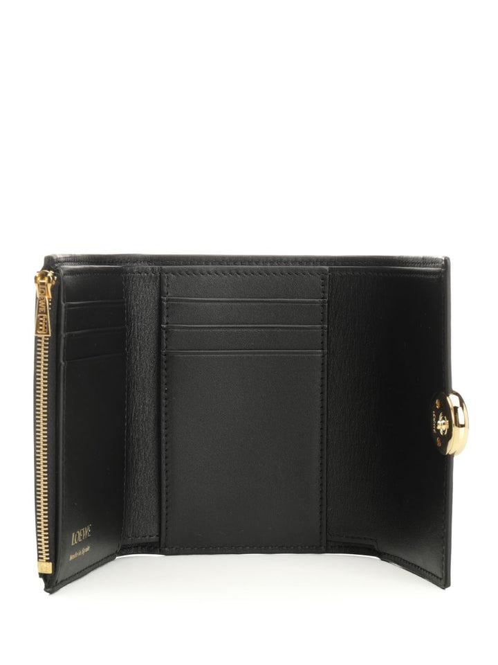 Loewe Pebble Wallets - Nero | 37c39b8f5eef0b451025784c9fbf84af1ab2beed