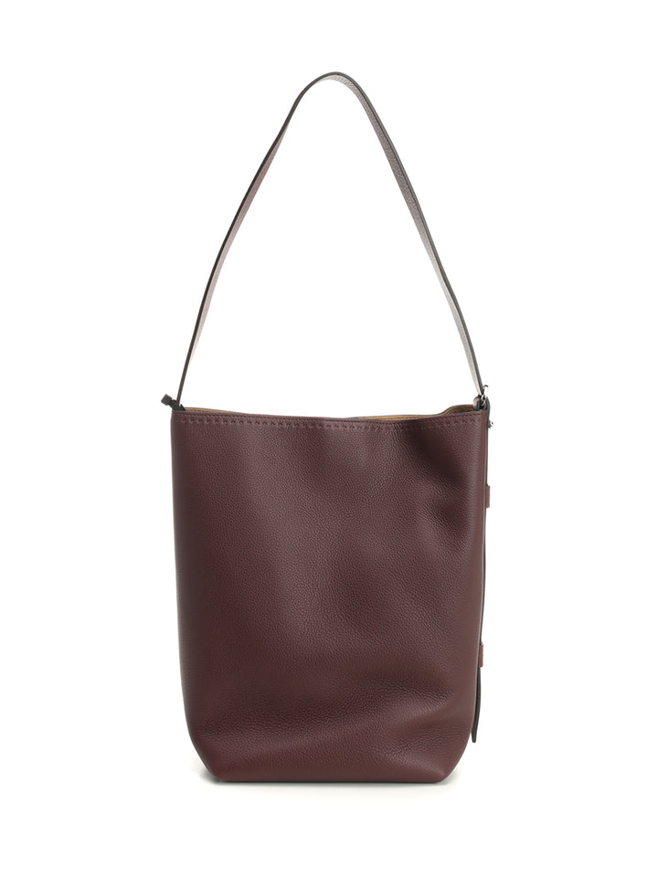 Max Mara Archetipo Shoulder Bags - Bordeaux | 994ec3da4738b962acd011e081b430b4d5ced7c5
