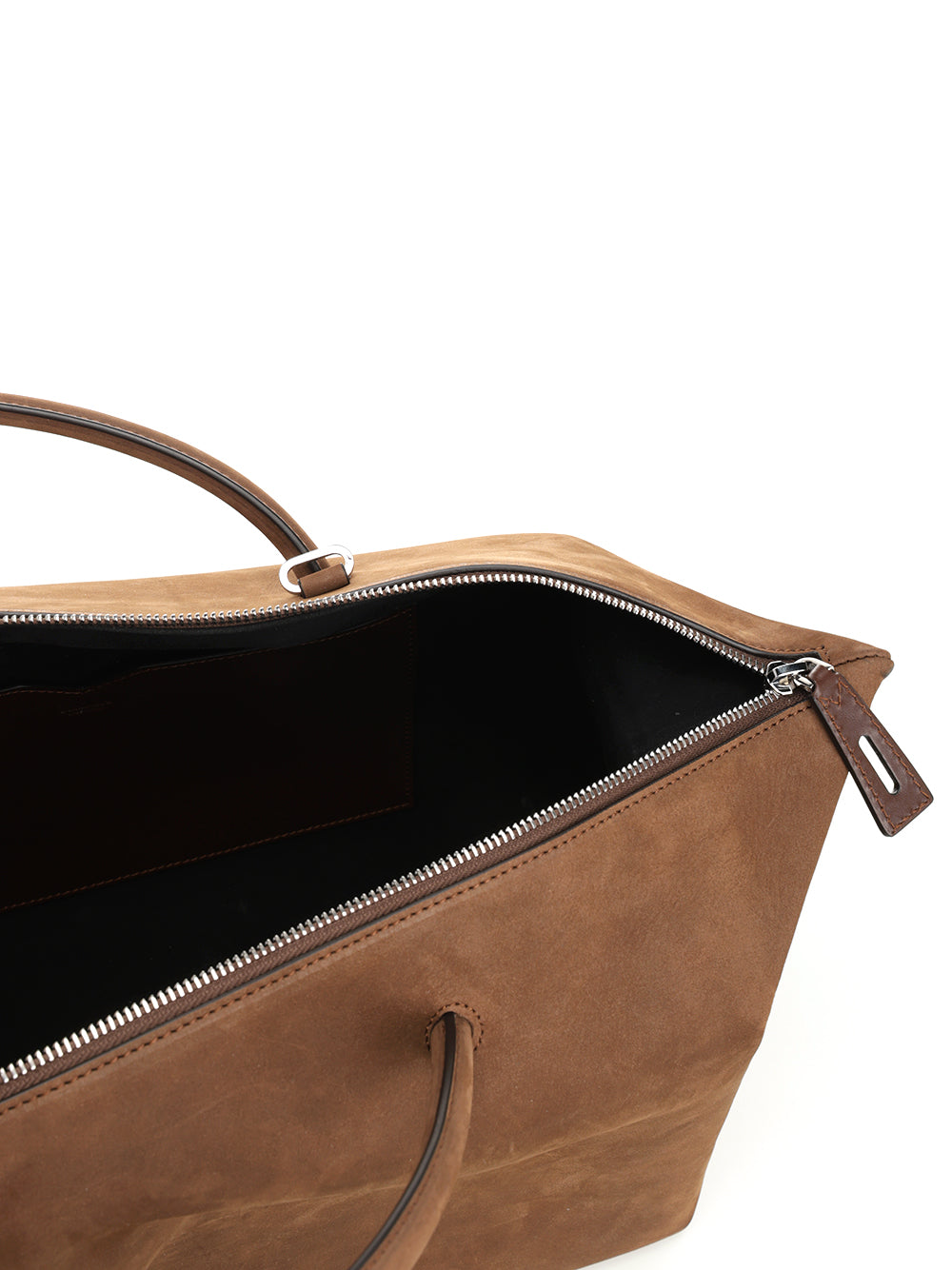 Max Mara Large Nubuck Leather Satchel Bag Handbags - Marrone | 2d3467c76157aa744dcbcdd0fea7bdf8a79c5e0e