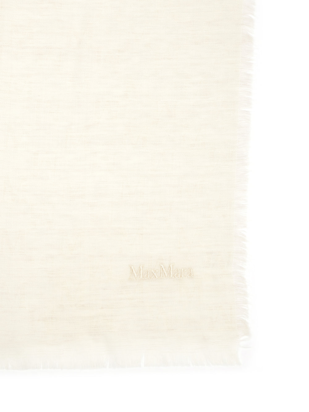Max Mara Monogram Wool Stole Scarves And Foulards - Bianco | 1b3ca37a7771e3dc742036747279e68e208bc6c2
